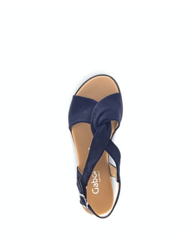 Gabor Komfort Sandalen für Damen in blau