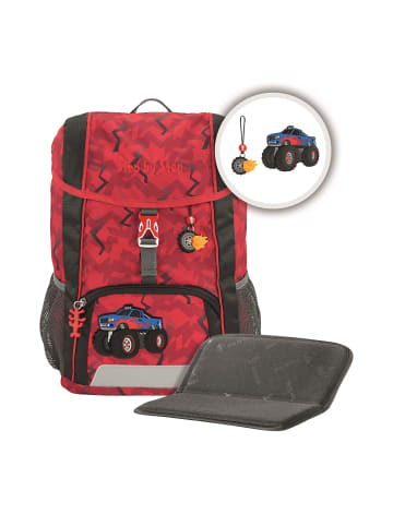Step by Step Kinderrucksack KID "Monster Truck Rocky" 3-tlg. in Rot