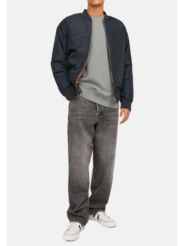 Jack & Jones Sweatshirt Star in Schwarz / grau