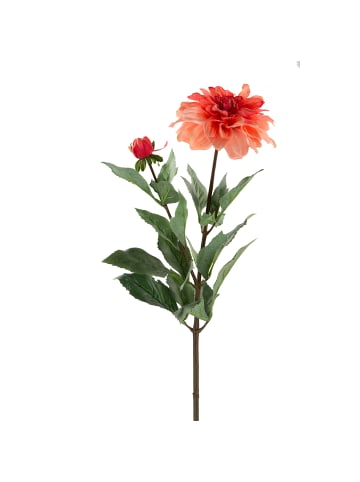 Fink Kunstblume Dahlie coralle - (H) 70 cm