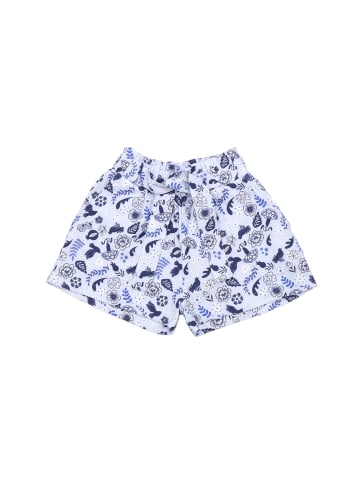 Walkiddy Shorts Blue Birds and Flowers-Shorts