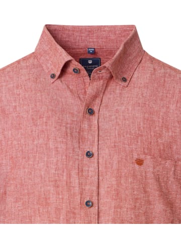 Redmond Kurzarm-Hemd in orange