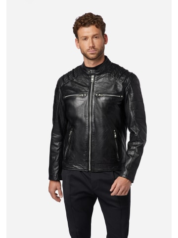 Ricano Lederjacke Caesar in Schwarz