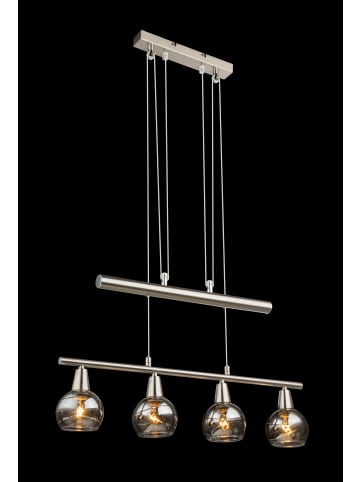 Globo lighting Hängeleuchte "ROMAN" in silver