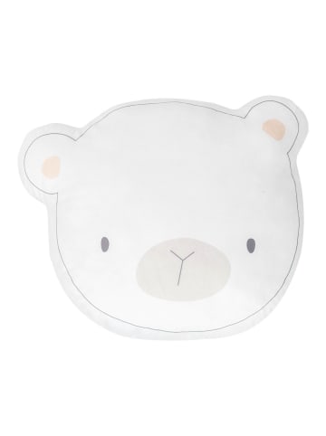 Kikkaboo Babykissen Plüschtier in weiß