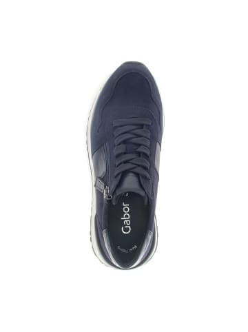 Gabor Sportliche Schnürschuhe in Blau