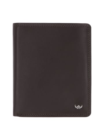 Golden Head Polo Geldbörse RFID Schutz Leder 13 cm dunkelbraun