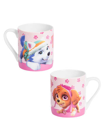 Paw Patrol Paw Patrol Tasse - Skye und Everest Becher Kaffeetassetasse 230 ml in Mehrfarbig