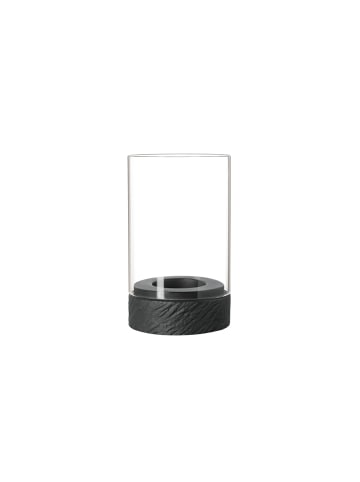 Villeroy & Boch Windlicht Manufacture Rock Home in 13 cm in schwarz