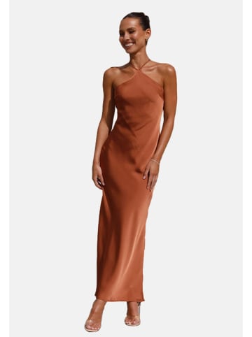 Moda Minx Abendkleid Kiki Long Dress in brown
