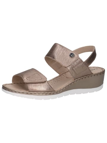 Caprice Sandalette in TAUPE METALLIC