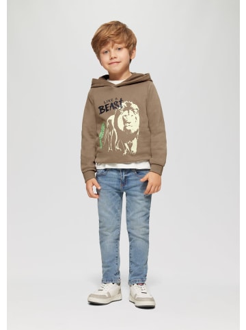 s.Oliver Sweatshirt in 8612_cognac