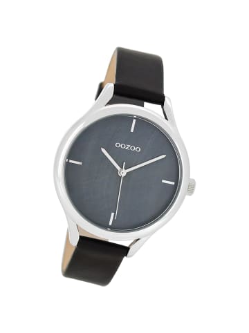 Oozoo Analog-Armbanduhr Oozoo Timepieces schwarz mittel (ca. 38mm)
