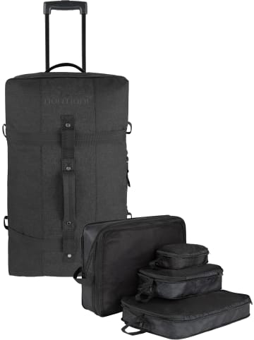 normani Reisetasche 125 L mit 4 Kleidertaschen Aurori 125 in Schwarz
