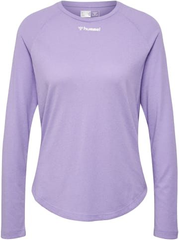 Hummel Hummel T-Shirt Hmlmt Yoga Damen Atmungsaktiv Leichte Design in LAVENDER