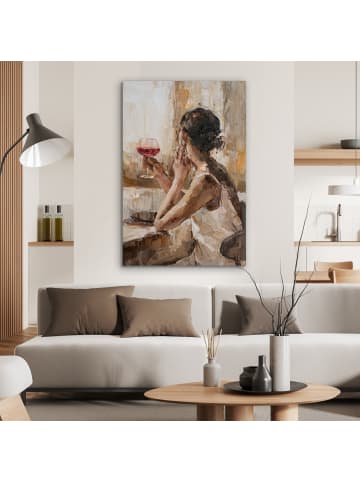 OnlyWow Metallbild Wein