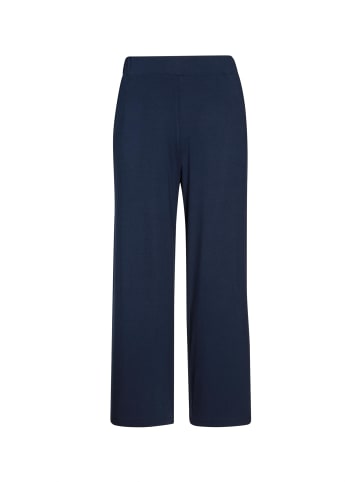 GOLDNER Kurzgröße:  Jerseyhose Louisa, elastisch in marine