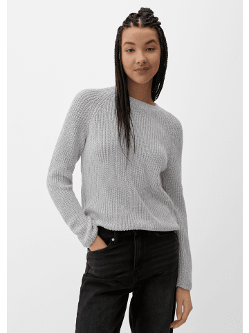 QS Pullover langarm in Grau