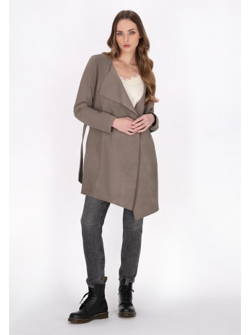 DreiMaster Women Jacket in taupe grey