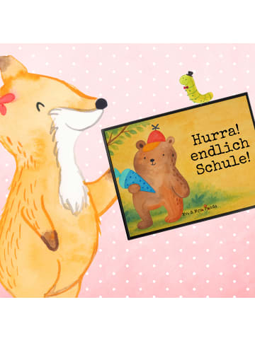 Mr. & Mrs. Panda schreibtischunterlage Bär Schultüte Design mit ... in Weiß