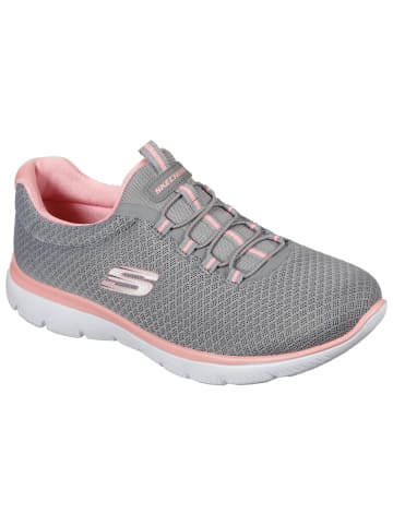 Skechers Freizeitschuhe in grau/pink