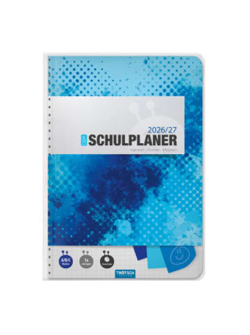 Trötsch Kalender - TRÖTSCH - Schulplaner Blau 26/27