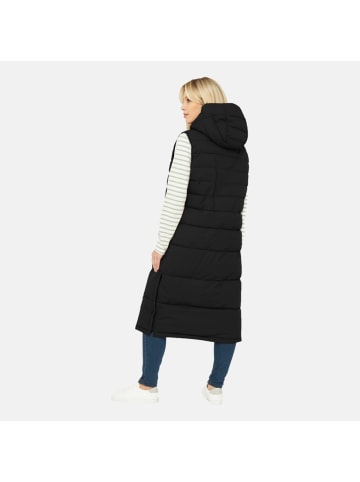 Derbe Steppweste Vestholm Long in black/check