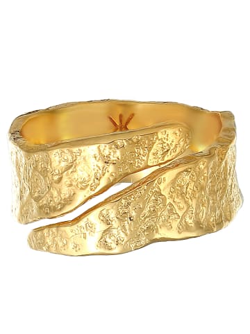 KUZZOI Ring für Herren in gold
