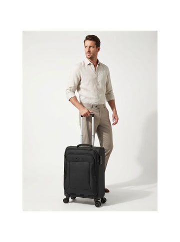 Franky Melbourne 3.0 4-Rollen Kabinentrolley 55 cm in black