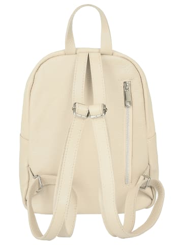 Samantha Look Rucksack echt Leder in beige