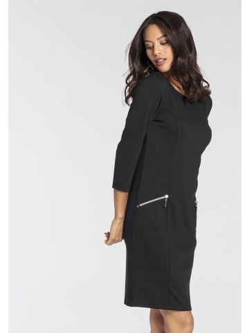 Laura Scott Jerseykleid in schwarz