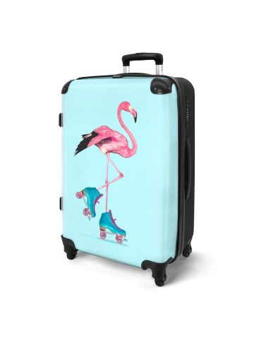 NoBoringSuitCases Suitcase, Koffer, Reisekoffer Flamingo
