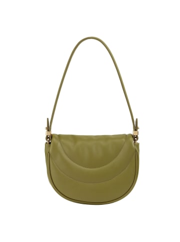 DuDu Schultertasche Leder 22 cm in deep purple