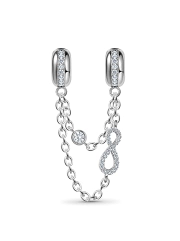 GNOCE Silber Sicherheitskette Infinity