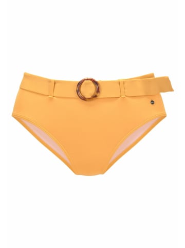 S. Oliver Highwaist-Bikini-Hose in gelb