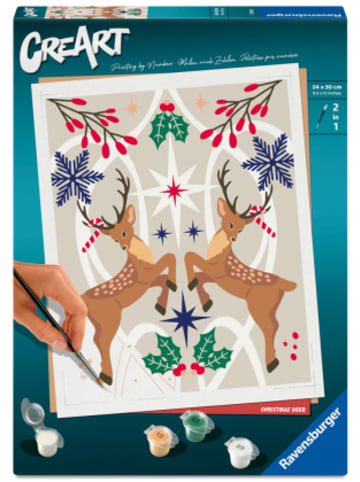 Ravensburger Verlag GmbH Nonbook - CreArt Adults Trend - Weihnachtlicher Hirsch