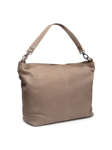 The Chesterfield Brand Astero Schultertasche Leder 32 cm in taupe