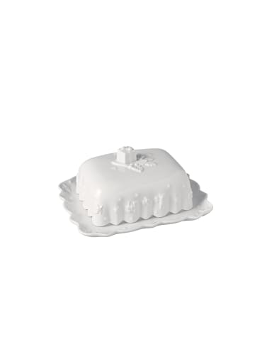 Villeroy & Boch Butterdose Toy's Delight Royal Classic in Weiß 18,6 x 15,5 cm in weiß