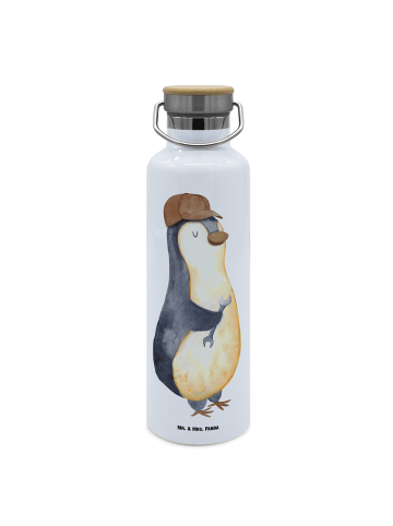Mr. & Mrs. Panda Wasserflasche Wenn Papa es nicht reparieren kan... in Weiß