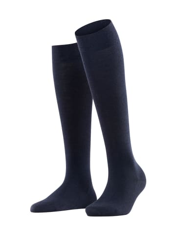 Falke Kniestrümpfe Softmerino in Dark navy