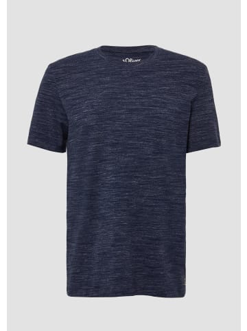 s.Oliver T-Shirt in 58W1_tiefblau