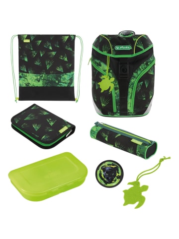 Herlitz Schulranzen SoftLight Plus Polyesther 280x380x230mm Greenline Explorer