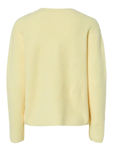 Pieces Strickjacke in Pale Banana
