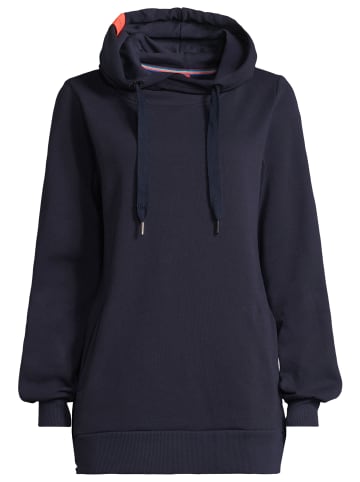 Salzhaut Hoodie SCHELLEN in Navy