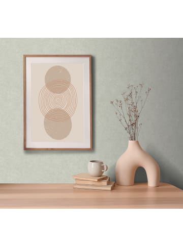 A.S. Création Tapete Urban Linen in Silbergrau