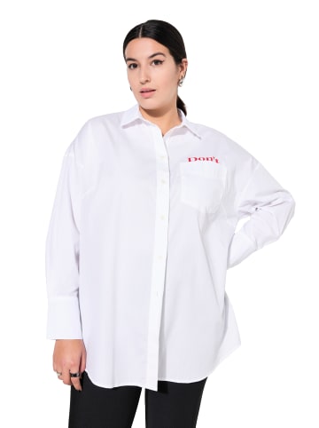 Studio Untold Hemdbluse in schneeweiß