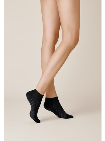 Kunert Sneakersocken Fresh Up kühlend in Black