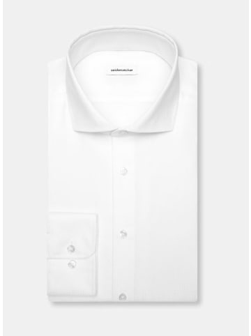 Seidensticker Langarm Business Hemd für Herren in weiß