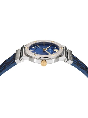 Versace Analoguhr für Damen in blau