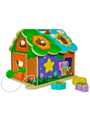 Kids Licensing Baby Formsortierer aus Holz in Form eines Hauses 3 Jahre